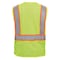 Reflective Apparel ANSI Type R Class 2 Seven Pocket Mesh Breakaway Vest 505ST-LM-LG - alternate 2
