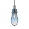Besa Lighting Wish Stem Pendant, Blue/Clear, Satin Nickel Finish, 1x3W LED Edison 1TT-WISHBL-EDIL-SN - alternate 1