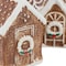 Martha Stewart Ceramic Gingerbread House Salt and Pepper Shaker Set in Brown 140230.02 - alternate 3
