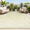 Jonathan Y Charleston Vintage Filigree Textured Weave Green/Cream 5 ft. x 8 ft. Indoor/Outdoor Area Rug SMB106H-5 - alternate 1