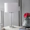 Jonathan Y Collins 29" Glass LED Table Lamp, Clear/Chrome JYL2004A - alternate 6