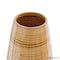 Uniquewise 17in Bamboo Cylinder Flower Vase Modern Decor Piece for Pampas Grass Dried Flowers QI003245.N.S - alternate 4