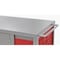 Pucel Mobile Maintenance Centers, Bench, 60 in W x 38.5 in H x 28 in D, with Steel Plate Top, Black MTC-60P-SPT - alternate 2