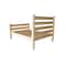 Homeroots Natural Solid Wood Full Bed Frame 546959 - alternate 5
