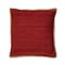 Homeroots Set of Two 20" Red Cotton And Jute Throw Pillows with Texture, 2PK 554566 - alternate 4