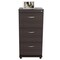 Homeroots 40" Espresso Wood Filing Cabinet With Drawers 249817 - alternate 5