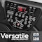 Pyle Electronic Tabletop Digital Drum Set, Compact Portable Drum Pad Kit w/ 8 Touch Sensitive Pads and PTED01 - alternate 3