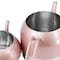 Korkmaz Rena 1.1 Liter Tea Pot and 2.4 Liter Kettle Set in Pink A226-02 - alternate 4