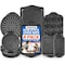 Emporio Kitchen Baking Pan Set, Oven Safe Tray, Up To 450 Deg F, Gray, 8PK EMPKSTON80 - alternate 1
