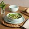 Gibson Home Candy Skies 12 Piece Wheat Straw Melamine Dinnerware Set in Green 750123520M - alternate 4
