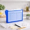 C-Line Products 8-1/2" x 11" Blue Horizontal 7-Pocket Expanding File, 12EA/DS 48305-DS - alternate 3