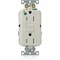 Leviton SmartlockPro GFCI 15A WR/TR/HG/PI Lt Al GFWT1-HGT - alternate 1