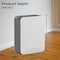 Edendirect 1485 sq. ft.3-Speed HEPA-True Console Air Purifier in Whites, with True HEPA 3-Stage ZR-AP-230A - alternate 4