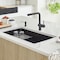 Blanco Precis Super Single Bowl, Coal Black 442935 - alternate 4