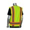 Pip ANSI Type R Class 2 Two-Tone Eleven Pocket Solid Tricot Surveyors Vest 302-0500S-YEL/S - alternate 2