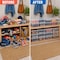 Basicwise Storage Container, 10-1/2 in L x 14 in W x 5-1/2 in H, Clear, Plastic QI003259.6 - alternate 4