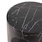 Leisuremod Crus Modern 18 in Round Fiberstone Side Table, 260 lb Capacity, Weather-Resistant, Fully Assembled CST17MBL - alternate 6