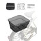 Vevor Rear Bike Basket Wire Mesh Bicycle Basket with Cargo Net Waterproof Cover TX-SS-04 - alternate 1