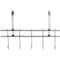 Simple Spaces Door Garment Hook, Each Hook: 4.8 lb, 5-Hook, Steel, Chrome, Hanging Mounting HK07-CH - alternate 1