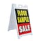 Signmission Floor Sample Sale, A-Frame & 2 Decals Installed, Heavy-Duty Plastic Frame SBHD-D-2436-Floor Sample Sale - alternate 1