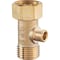 Do It Best 1/2'' FIP x 1/2'' MIP x 1/4'' OD Brass Extender Tee DIB2039LF - alternate 2