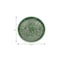 Homeroots 14" Green Metal Etched Round Serving Tray 634509 - alternate 7