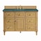 James Martin Vanities Lorelai 48'' S Vanity, Light Natural Oak w/ Parisien Bleu Silestone Top w/FreePower Wireless Charger 424-V48-LNO-FPBL - alternate 1