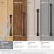 Amerock Candler 7-9/16 inch 192mm Center-to-Center Oil-Rubbed Bronze Cabinet Pull BP29350ORB - alternate 2