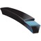 Gates Narrow V-Belt, Super HC, 3V1000, 3V, CR, 100 in, 0.39 in Top Width 3V1000 - alternate 2