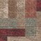 Homeroots 8' X 10' Brown And Terra Cotta Geometric Washable Indoor Outdoor Area Rug 612439 - alternate 5