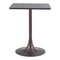 Homeroots 24" Black Wood and Steel Faux Terrazzo Pedestal Base Square Dining Table 572242 - alternate 6