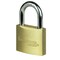 Newhouse Hardware Heavy-Duty Brass Padlock, 2 Keys, Solid Keyed Padlock NHH-KYLK-BRS - alternate 1