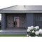 Vdomdoors Front Exterior Prehung Steel Door Ronex1033 Teak Sidelight and Transom Window Sidelite Entry Metal RONEX1033EXD-OAK-W36+14 X H80+16-RH-I - alternate 3