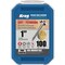 Kreg Screw 1" L, Coarse Thread, Maxi-Loc Head, Square Drive, Self-Drilling Point, Steel, Zinc, 100PK SML-C1-100 - alternate 4