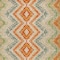 Homeroots 9' X 12' Beige Orange And Red Geometric Washable Indoor Outdoor Area Rug 581525 - alternate 3