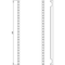 Siemens ALPHA 160/400 DIN longitudinal stays for mounting of assembly kits, H = 600 8GK4851-4KK00 - alternate 3