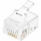 Monoprice Plug, Mod, RJ12, 6P6C, Flat, Stranded, PK50 7270 - alternate 1