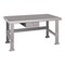 Pucel FD Series Shop Desk, 120 in W x 28 in D x 32 in H, Gray FD-28120 - alternate 1