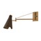 Troy Lighting Andersen 1 Light Wall Sconce, Patina Brass and Bronze, 5.75 In x 14 In B4314-PBR/BRZ - alternate 1