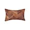 Homeroots Set of Two 12" X 20" Tan Chevron Cowhide Lumbar Throw Pillows, 2PK 544588 - alternate 6