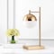 Jonathan Y Marcel 21" Iron/Glass Art Deco Mid-Century Globe LED Table Lamp, Brass Gold JYL6012A - alternate 4