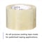 Scotch Packing Tape, 2 mil Thick, 3 in W x 100 m L, 3 in Core Dia., Clear, 24 PK 311+ - alternate 5