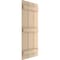 Ekena Millwork Rustic Three Board Joined Board-n-Batten Smooth Faux Wood Shutters, 16 1/2W x 76H, PR SHUBJS16X76SMPR - alternate 10