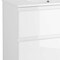 Homeroots 32" White Wood Freestanding Bathroom Vanity With White Sink And Three Drawers 624143 - alternate 3