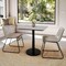 Flash Furniture 30"x24" Tabletop, Seamless Surface Technology, Gray Faux Concrete, 18" Round Black Table Height Base ST-REC2430-CMGY-TR18-GG - alternate 5