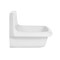 Kingston Brass 24" Ceramic Wall Mount Bathroom Sink, 8-Inch, 2 Hole, Glossy White GPLWS241715 - alternate 3