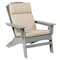 Lavish Home High Back Outdoor Chair Cushions for Patio Furniture Seats Water, Fade & UV-Resistant Fabric 82-TEX1061T - alternate 4