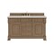 James Martin Vanities Brookfield 60" Single Vanity, Pecan, w/ 3 CM Siberian Silestone Top 547-V60S-PCN-3SFR - alternate 1