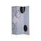 Homeroots 72" Black And White Canvas Folding Three Panel Screen Room Divider 274751 - alternate 2