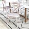 Flash Furniture Advantage Lime Wash X-Back Chair X-BACK-LW - alternate 5